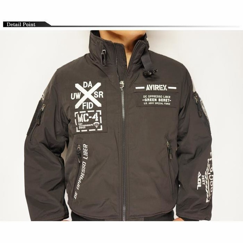 AVIREX[アヴィレックス] AMC MA-1 MOD フライトジャケット HALO 