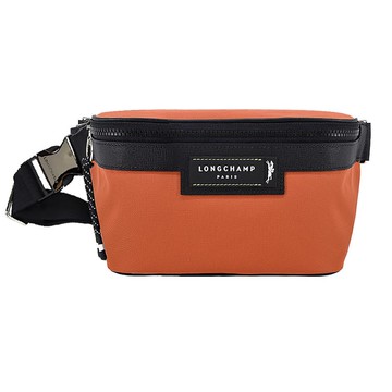 LONGCHAMP LE PLIAGE ENERGY系列再生尼龍腰包（中/赭黃）