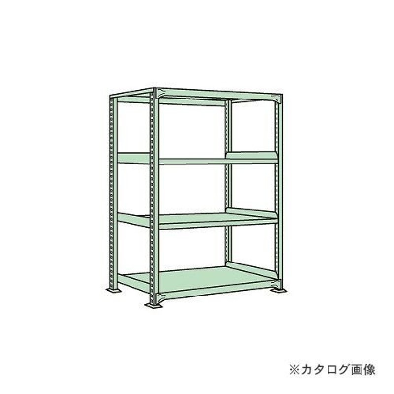 サカエ 中量棚C型(500kg 段・単体・高さ2100mm・6段タイプ) C2756 - 1