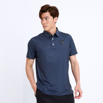 KINGO男款｜極彈系列｜轉印POLO衫 411204