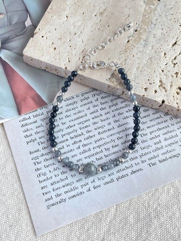 冰烏雞天然翡翠A貨手鍊