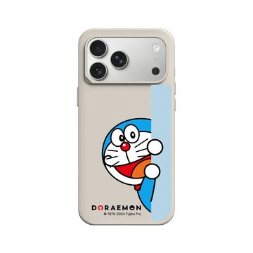 iPhone 17 Pro Max SolidX 貝殼灰 - 哆啦A夢 Doraemon - 探頭看一看