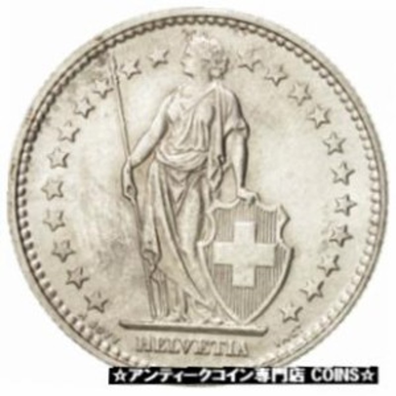 アンティークコイン [#407131] Switzerland, 2 Francs, 1922, Bern, AU