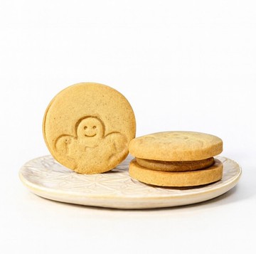 12月限定 薑薑Q餅 8入 薑餅餅皮 × 蜜香紅茶內餡