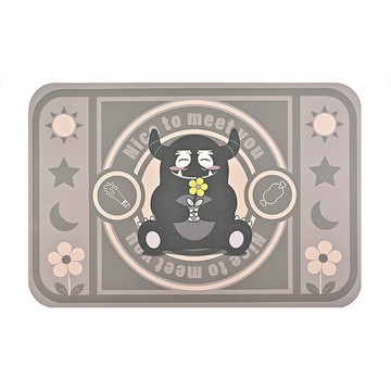 【怪獸】monster 20秒進階瞬吸 軟式珪藻土吸水地墊  (60x40cm) -魔法怪獸