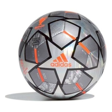 adidas Finale 21 20th Anniversary UCL Hologram Training Ball 'Silver Orange'