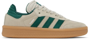 adidas Kids 米色 Samba XLG 儿童运动鞋