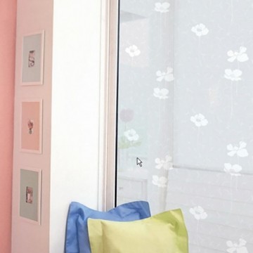 進口素面蕾絲窗貼03-92cmx2M