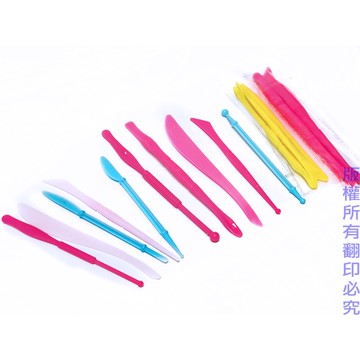 (3入黏土工具) 輕黏土 超輕黏土 粘土工具 超輕粘土 DIY粘土 彩泥土 粘土補充包