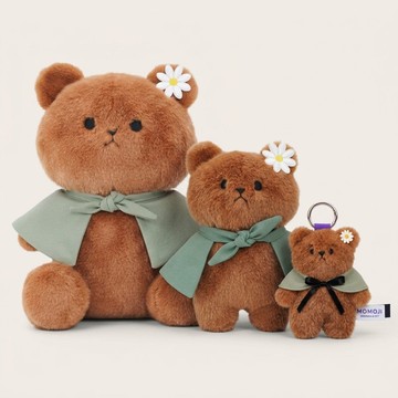 Bear Family (2-Brown Bear | Picnic Adventure) | Pet Plushies