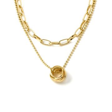 [韓國] 巴納德環鎖骨鍊 / 2色 / Barnard Ring Necklace