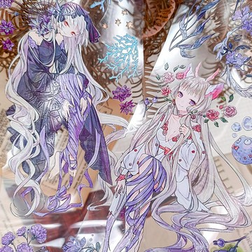 NO.500 美人魚秘密 Mermaid Secret / 紙膠帶 Masking Tape