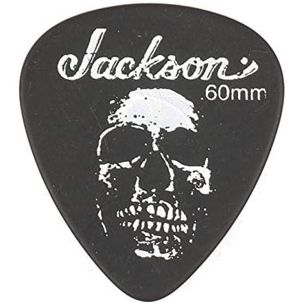 Jackson 451 Skull Picks, Black, Thin Med .60mm