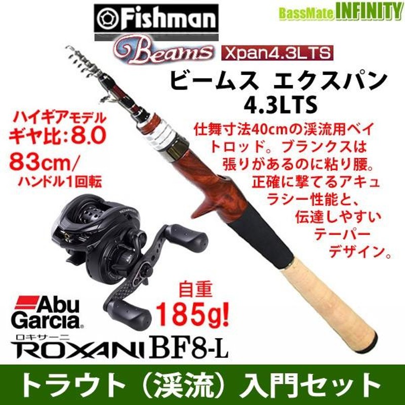 トラウト（渓流）入門セット】○Fishman フィッシュマン Beams