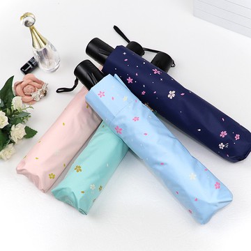 Hoswa 【櫻吹漫舞】23吋大傘SRS專利安全自動傘~防曬.強降溫.抗UV