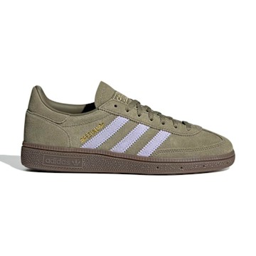 Adidas Handball Spezial 女鞋 軍綠紫色 休閒 德訓鞋 麂皮 復古 焦糖底 休閒鞋 JI2650