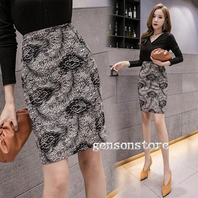 タイトスカート ミディアム丈 レトロ 花柄 フォーマル 着痩せ 大人 ペンシルスカート レディース ハイウエスト ミニスカート 膝上 スリット 通販 Lineポイント最大get Lineショッピング