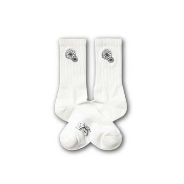 BFF Classic Daisy Sock White 經典雛菊 白色 中筒襪 襪子 BFF-28 [台灣現貨]