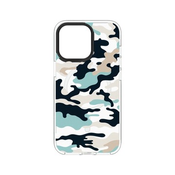 犀牛盾Clear (MagSafe 兼容)防摔背蓋手機殼 【獨家設計款】 - 仿布迷彩