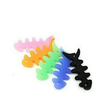 【貝占】魚骨繞線器 iphone X Xs Xr Max 8 7 5 MP3/4 魚骨頭 耳機繞線器 蘋果 矽膠纏線器