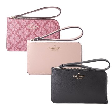 KATE SPADE Lucy L型拉鍊手拿包