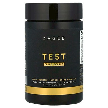 Kaged, Elite 系列，測試，睾酮 + 一氧化氮幫助，90 粒