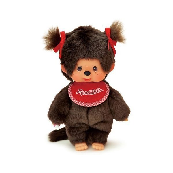 モンチッチ プレミアムスタンダード ブラウン 女の子 ツインテール Sサイズ 高さ約21 5cm 通販 Lineポイント最大get Lineショッピング