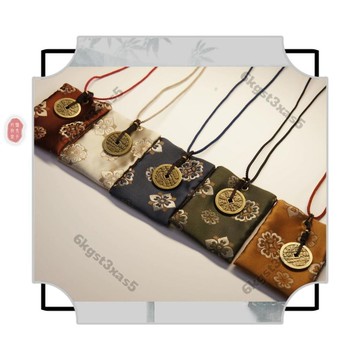 香包空袋新款長方形免縫符包福袋空包首飾袋文玩隨身國朝手工錦緞寶寶