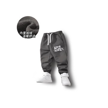 男童運動褲長褲童裝褲子中大童加絨加厚2023秋冬新款休閑褲衛褲潮