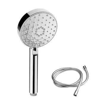 KOHLER Awaken 三段式手持花灑 現代型 + 1.5公尺花灑軟管(鍍鉻)