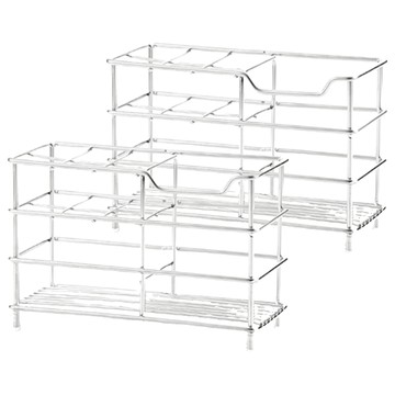 小麥購物 G461 不鏽鋼牙刷架 六格款 小 159g  2個  銀色