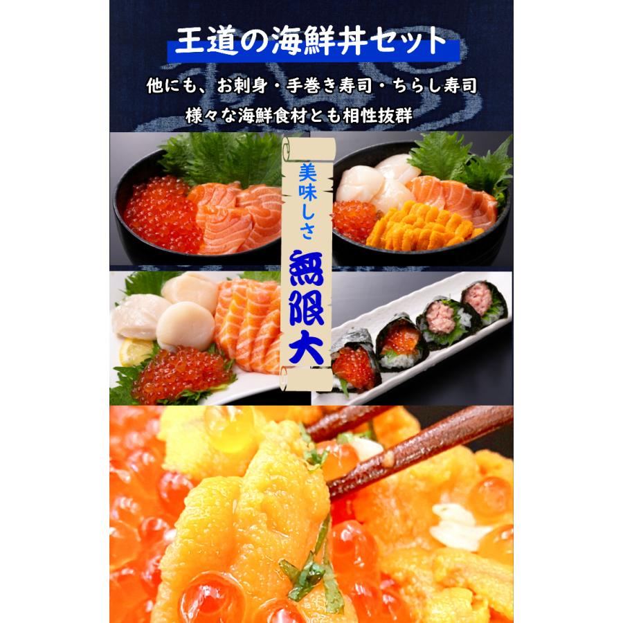 ＼対象商品2個購入で500円引／うに いくら 丼 梅 セット 1パックずつ 送料無料 無添加ウニ 北海道産 いくら醤油漬け 絶品 海鮮丼 うにいくら