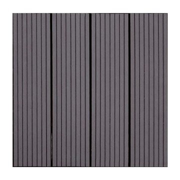 二代塑木地板 Set 15片 條紋款 30x30cm 防火 防潮 防腐  1組