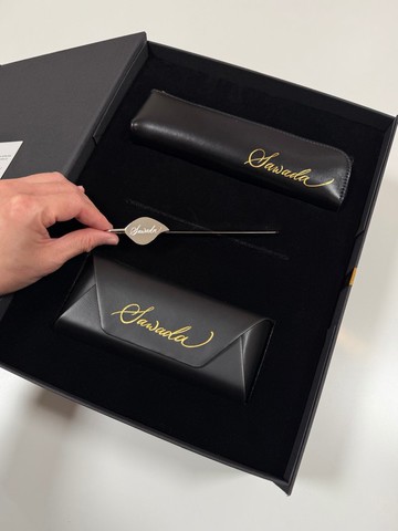 【客制禮物】眼鏡盒 書簽 筆袋 刻字 定制 套裝 組合 禮盒