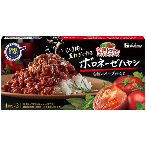 (ハウス食品　完熟トマトのハヤシライスソース　ボロネーゼハヤシ（140ｇ）×10個×3セット