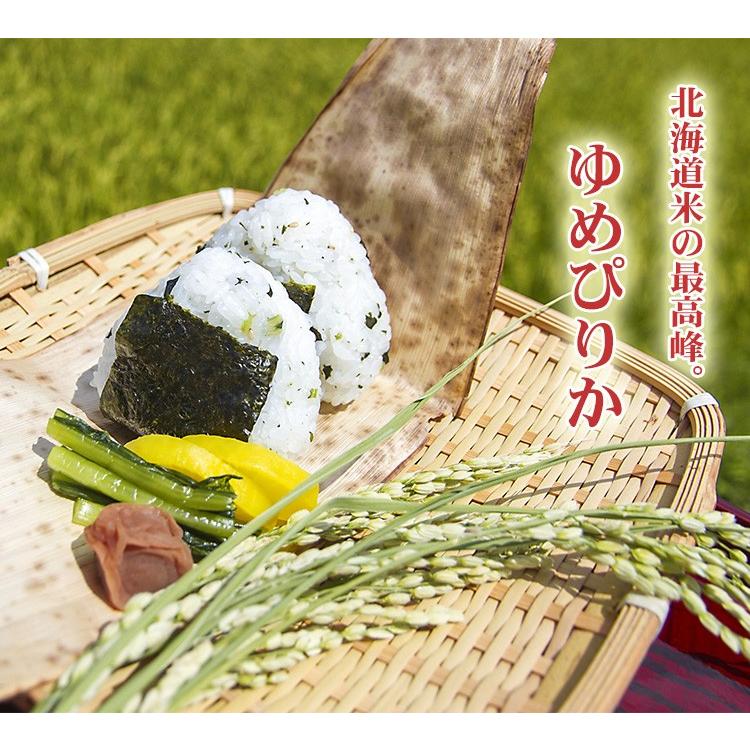 新米 お米 10kg 白米 送料無料 玄米 ゆめぴりか 5kg×2袋 北海道産 令和5年産 1等米 あす着く食品 北海道・沖縄は追加送料