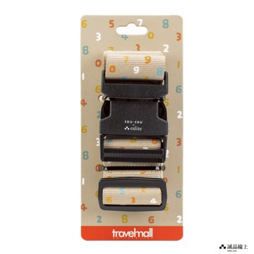 【誠品限定】SOU．SOU×travelmall行旅束帶/ 美式復古/ 十數 /行李束帶 eslite誠品