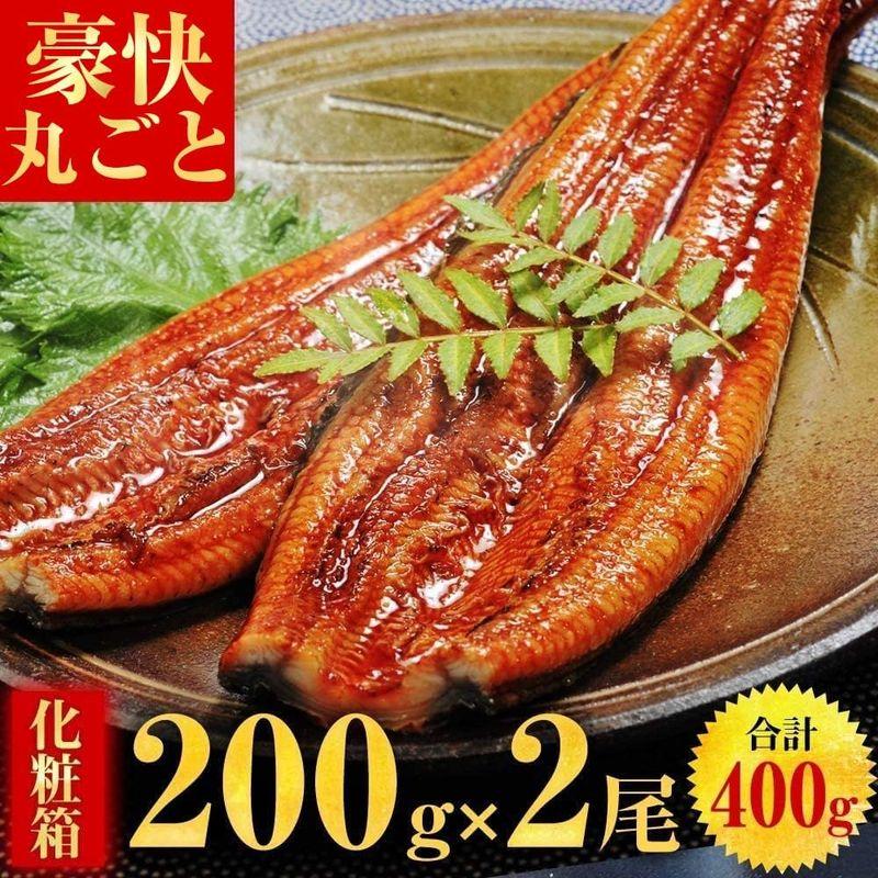 ますよね にほん うなぎ蒲焼き 約400g(200g前後×2本) 化粧箱入り タレ・山椒付き ウナギ うなぎ 蒲焼き 冷凍食品 ギフト