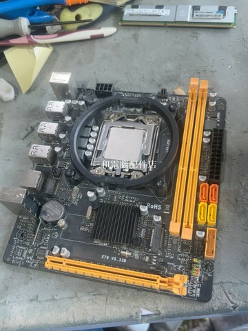 拆機X79主機板 E5-2470V2 CPU 支援M2 浬測良好 17X19尺寸 不帶擋板【三和電腦配件店】