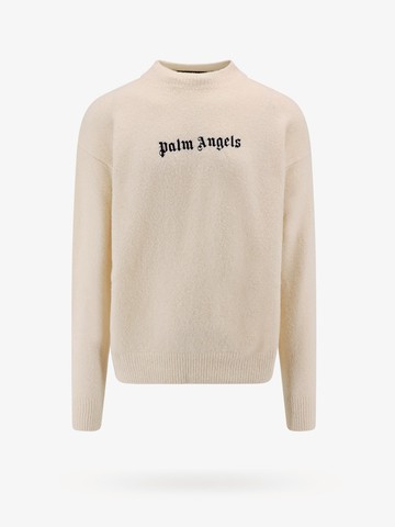Extrafine merino wool blend sweater - PALM ANGELS - gender_Man