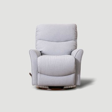 La-Z-Boy 765 划船式手動科技布休閒椅 藍灰