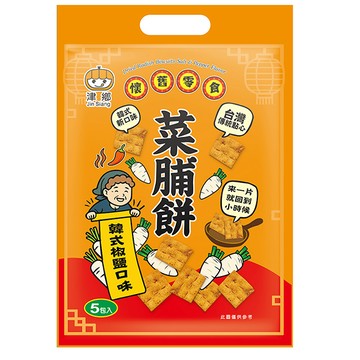 津鄉韓式椒鹽菜脯餅125g