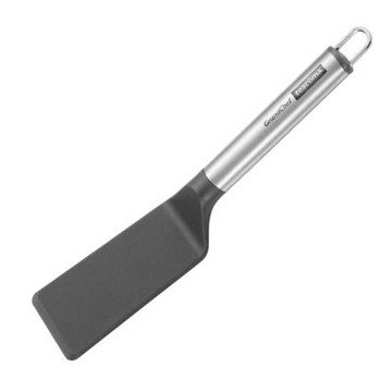 《tescoma》Grandchef不沾尼龍窄鍋鏟-灰27.5cm-- 不沾鍋鏟 煎餅鏟 窄邊平煎鏟 可麗餅鍋鏟