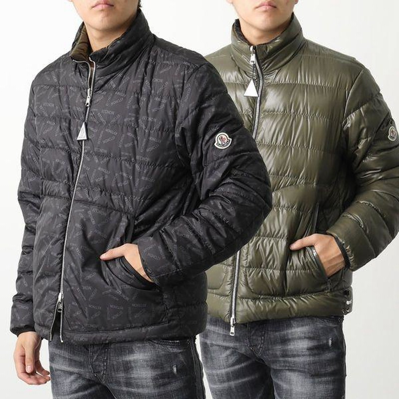 MONCLER モンクレール ダウンジャケット POUCTAL ポクタル 1A00130 595Y8 メンズ リバーシブル ナイロン ロゴ  アイコンパッチ 軽量 ハイネック 998 | LINEブランドカタログ