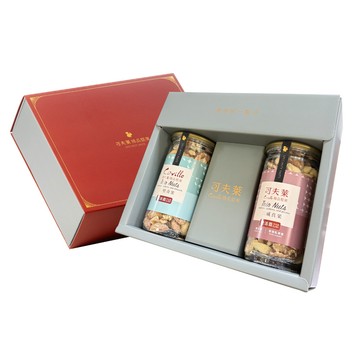 湛藍食光禮盒(三威真果+三堅奇果)(包裝改全紅包裝或馬年包裝)