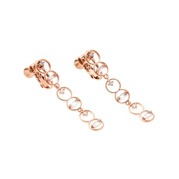 [韓國] 幾何聚光夾式耳環 / 2色 / Geometric Spotlight Ear Clip