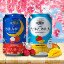 【 台酒金牌FREE】啤酒風味飲料-烈日芒果冰茶/星月荔枝烏龍(2口味/6入組)(無酒精啤酒)