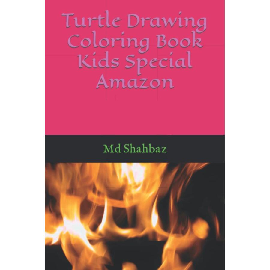 Turtle Drawing Coloring Book Kids Special