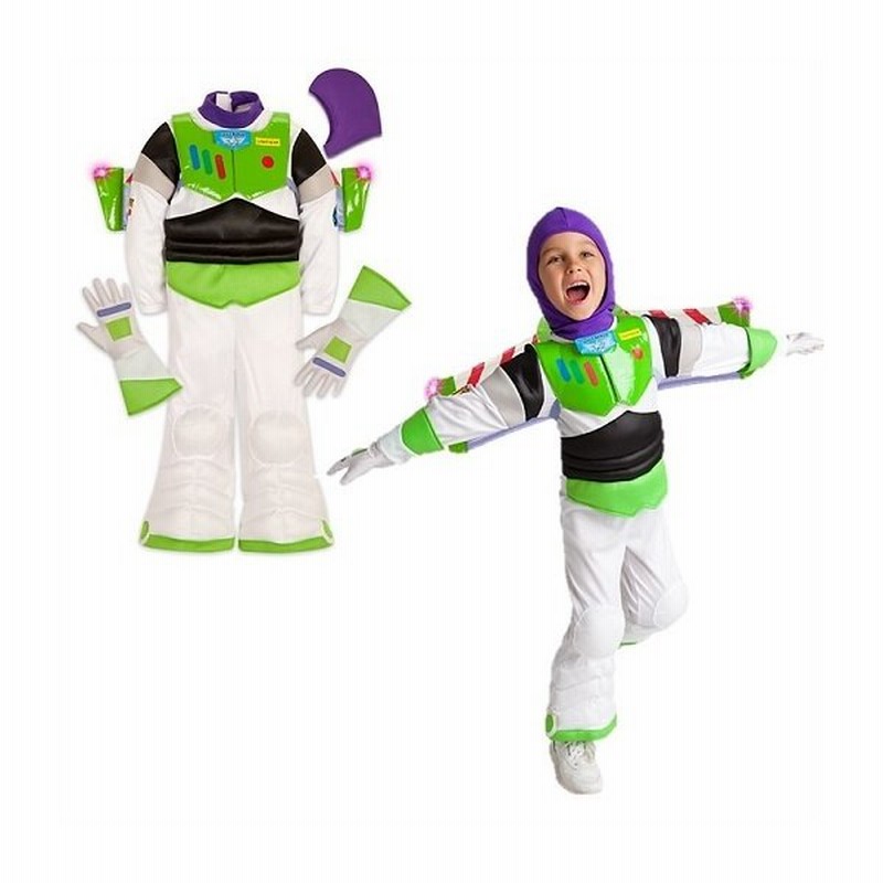 Toy Story トイストーリー Usディズニー バズライトイヤー ライトアップコスチューム コスプレ ハロウィン なりきりグッズ 着ぐるみ 100 110 キッズ 子供 男の子 通販 Lineポイント最大0 5 Get Lineショッピング