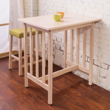 Boden- 簡約吧檯桌(兩色可選)-80x60x87cm